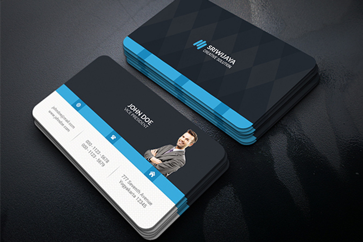 Creative Corporate Business Card, a Business Card Template by InfinityArt (Photo 3 of 4)