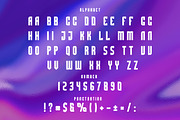 Macarthur Y2K  Display Typeface Font, a Sans Serif Font by dansdesign (Thumbnail 4 of 7)