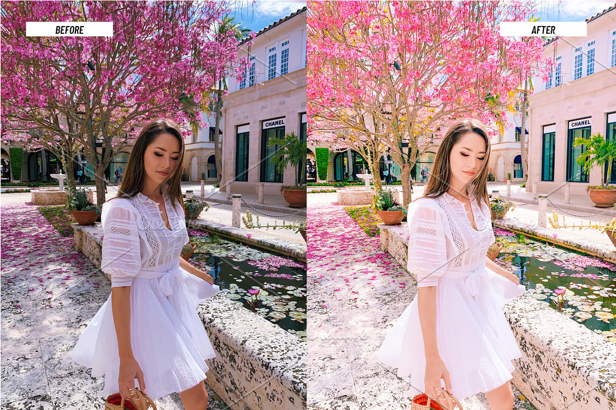 Lighroom Presets Pink Film preview 6