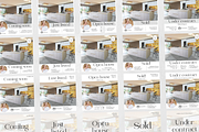 60 Real Estate Listing Posts Stories, a Social Media Template by ZoaniDesign (Thumbnail 9 of 10)