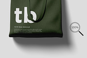 Tote Bag Mockups, a Merchandise Mockup by graphiccrew (Thumbnail 5 of 8)