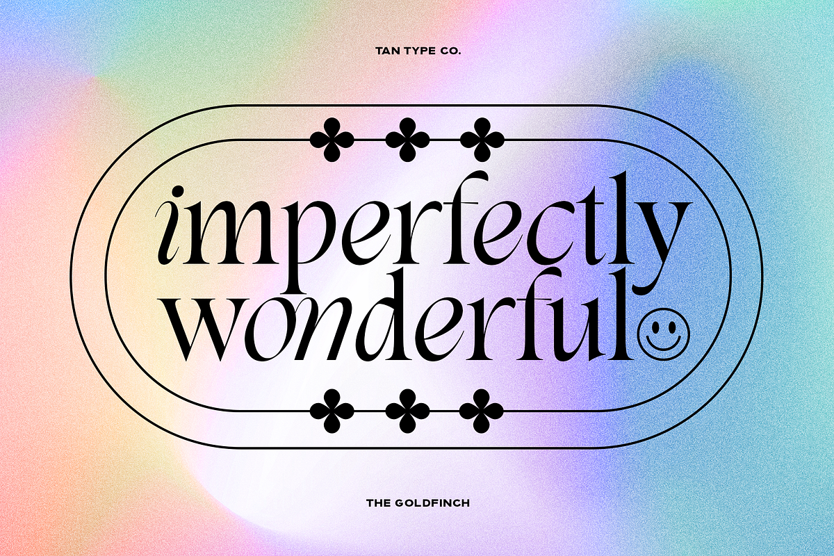 TAN - THE GOLDFINCH, a Font by TanType (Photo 7 of 9)
