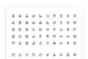 1000+ Minimalist Icons Bundle, an Outline Icon by P.F. Creative Lab (Thumbnail 9 of 9)