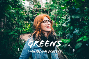 Lightroom Presets: Greens