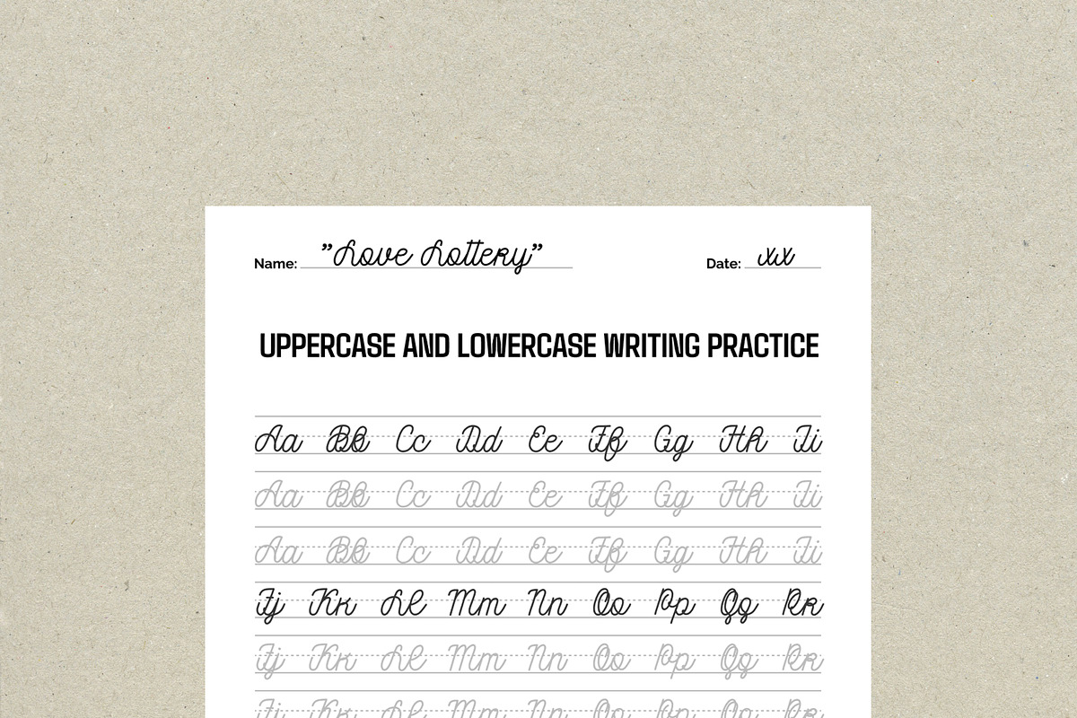 Love Lottery: Monoline font, a Script Font by MCKP*ME (Photo 2 of 8)