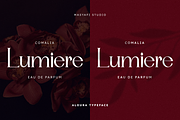 Aloura - Luxury Logo Font, a Serif Font by Masyafi Studio (Thumbnail 7 of 9)