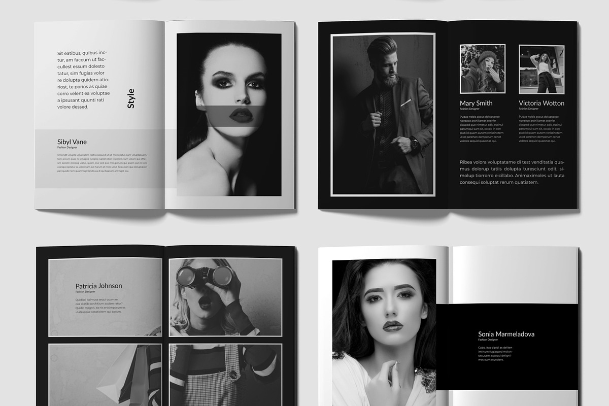 Look Book Template, a Magazine Template by ContestDesign (Photo 3 of 4)