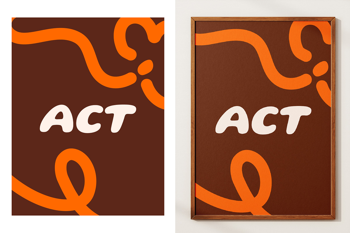 Trendy abstract, doodle posters set, a Decorative Illustration by Good Studio (Photo 5 of 6)