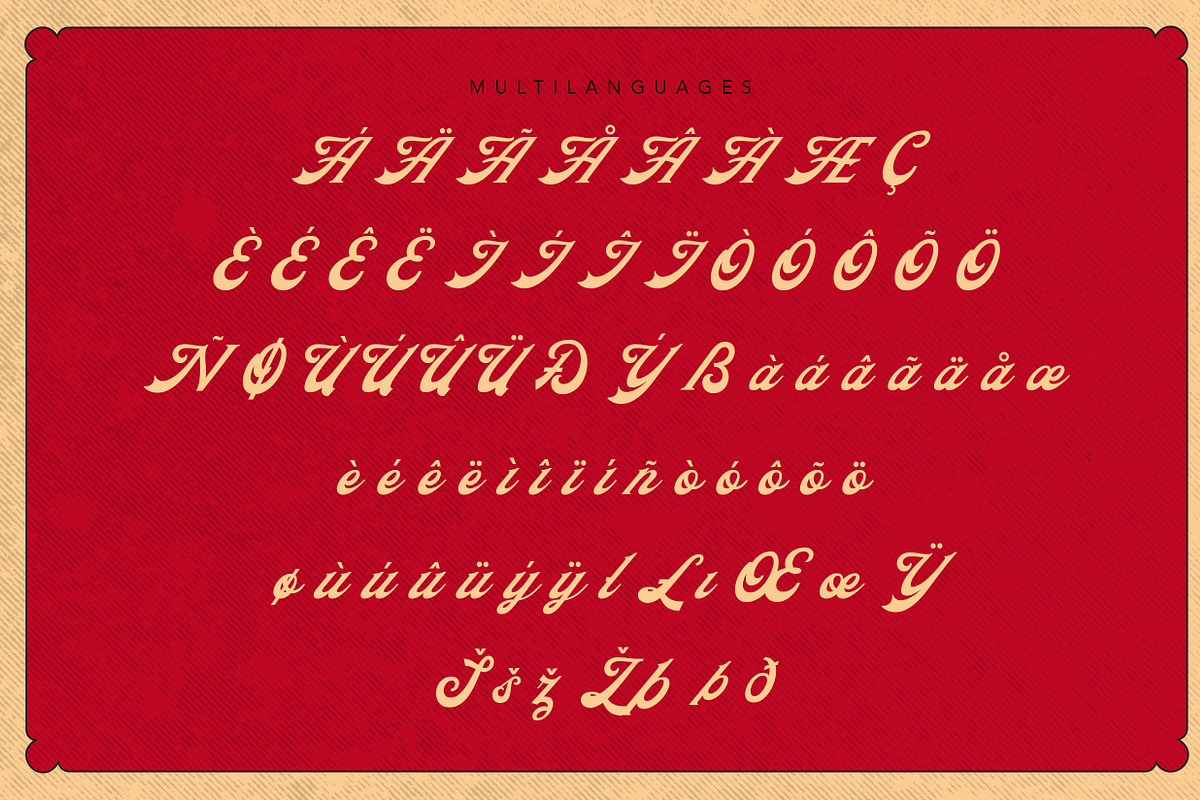 Fathers - Vintage Old Lettering Font, a Font by Konstantine Studio (Photo 8 of 8)