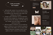 Wix Website Template Photographer, a Wix Template by Wixify Studio (Thumbnail 4 of 12)