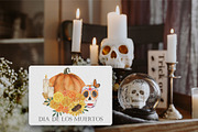Dia de los Muertos Sugar Skulls, a Decorative Illustration by Catch the Dream Art (Thumbnail 11 of 11)