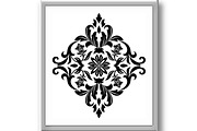 Damask graphic ornament. Floral, an Object Graphic by RODINA (Thumbnail 3 of 3)
