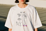 Cats in Paris Illustrations, an Object Illustration by Volga_Store (Thumbnail 6 of 8)