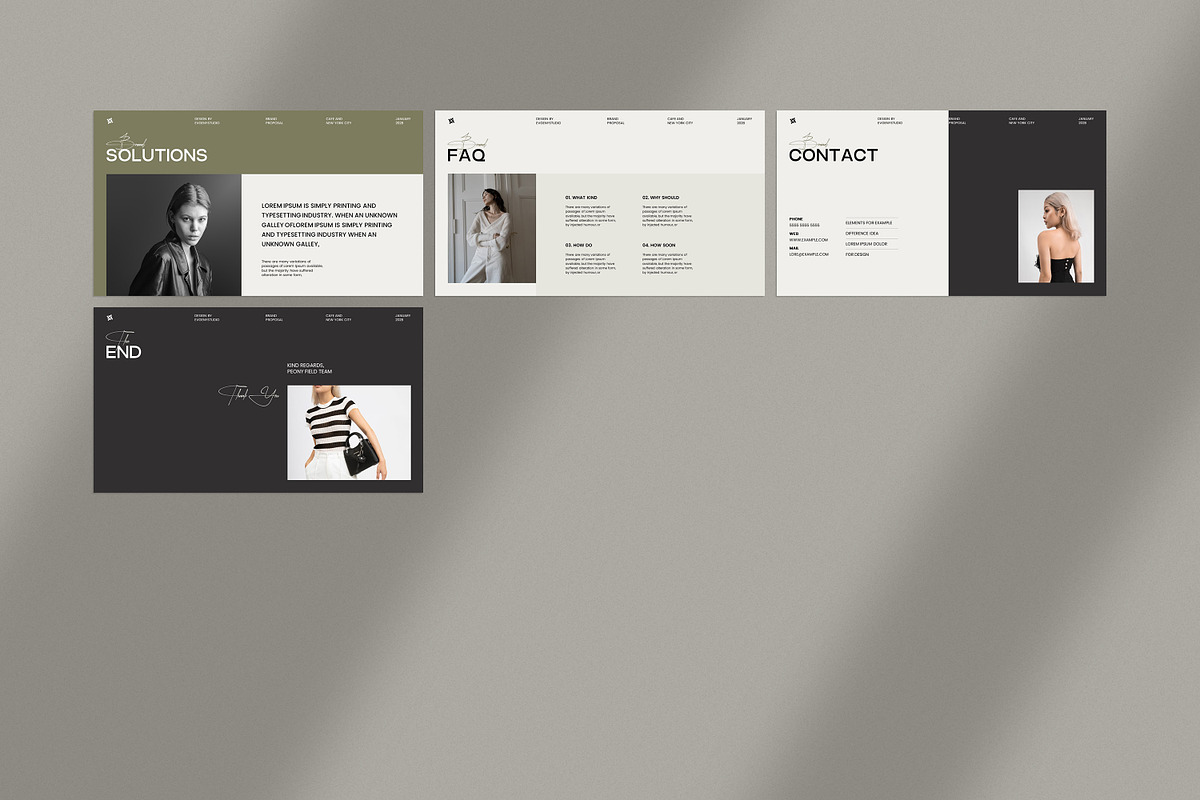Brand Proposal Presentation Template, a Presentation Template by evgenystudio (Photo 7 of 7)