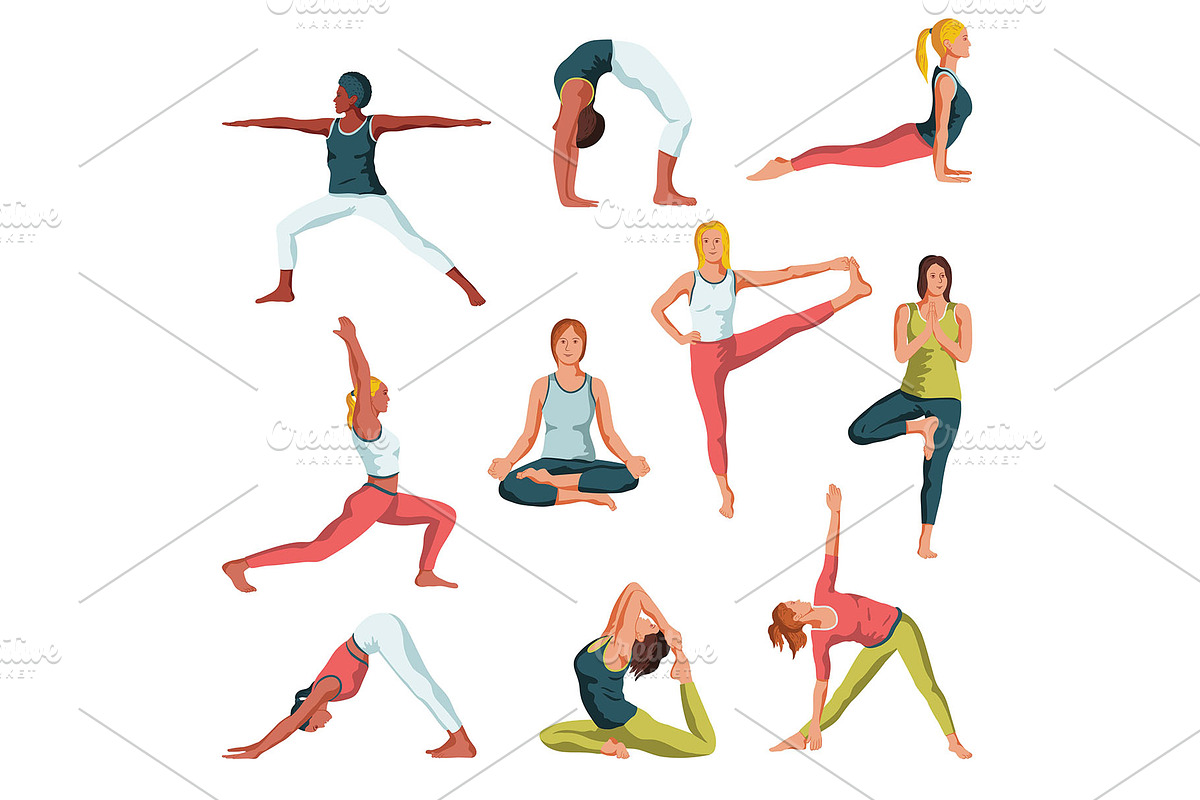 Sports vector illustrations set, a Person Illustration by LisaKolbasa (Photo 17 of 19)