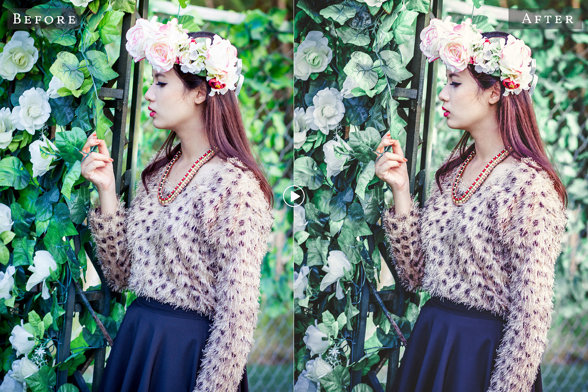 Garden Lightroom Presets, an Action Add-On by Creativetacos (Photo 3 of 6)