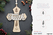 Christian Cross Ornament SVG Bundle, a Decorative Illustration by svgocean (Thumbnail 11 of 11)