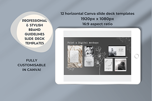 Brand Slide Deck Canva Platinum