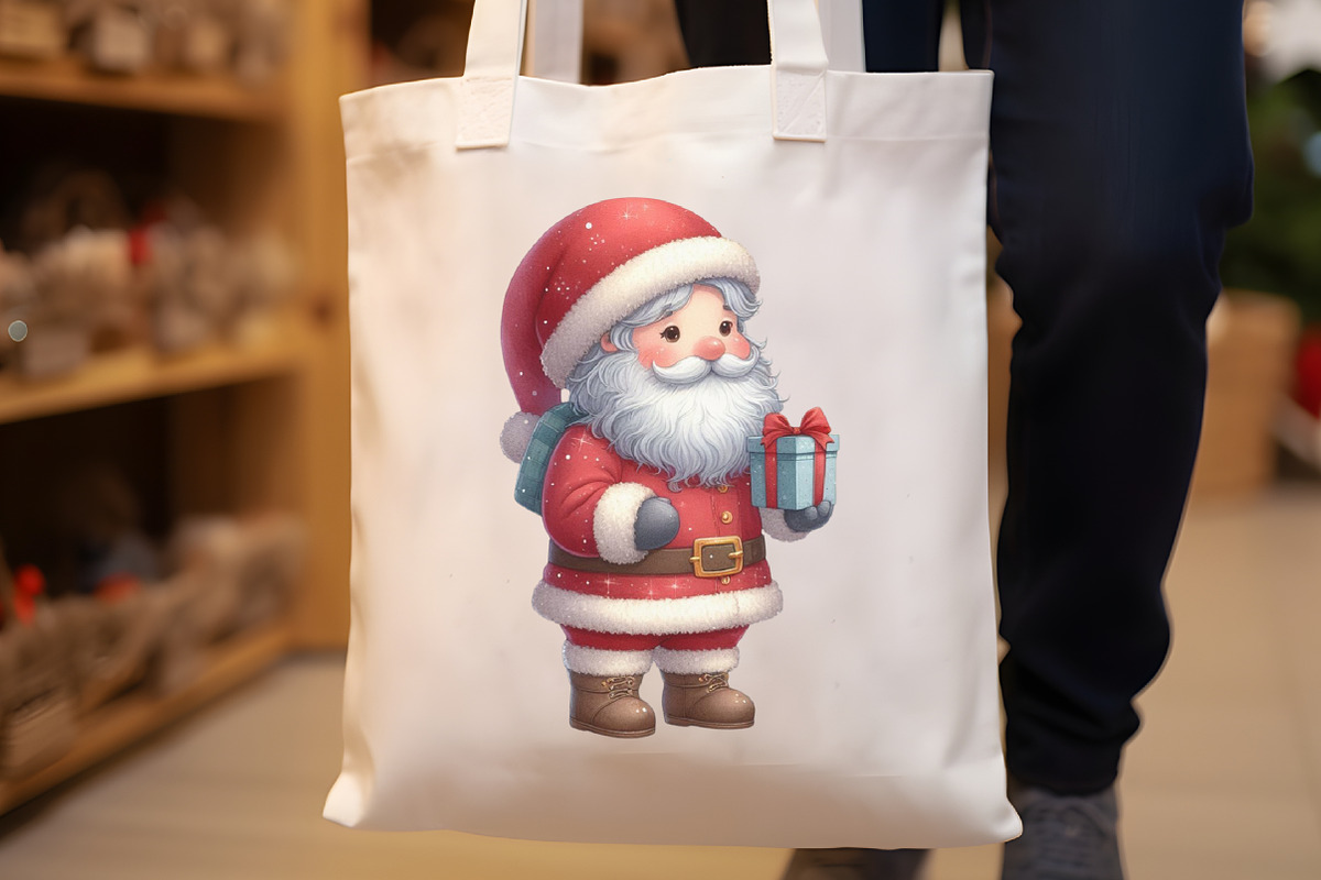 Christmas Santa Clipart Bundle, an Illustration by Rose Art (Photo 4 of 5)