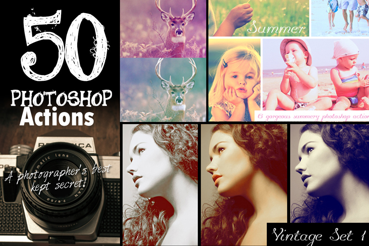 Photographer's Pack - 50 Actions preview 4