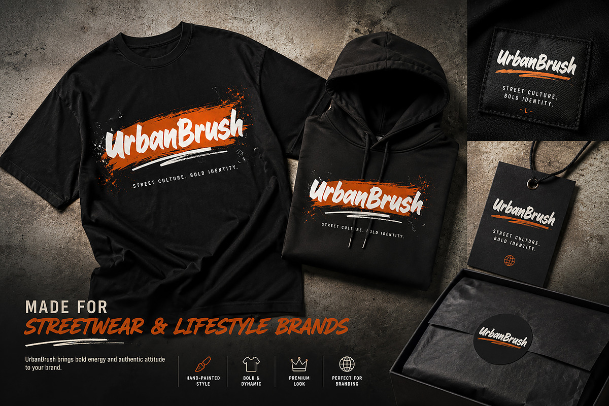UrbanBrush, a Script Font by Wow Magic (Photo 3 of 5)