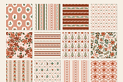 Traditional Christmas patterns, a Pattern Graphic by Cozy pattern shop (Thumbnail 6 of 13)
