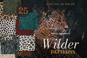 Wilder Patterns: 25 Animal Prints