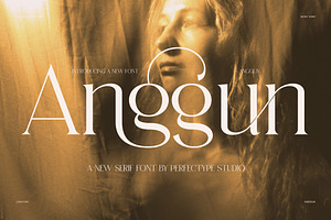 Anggun Elegant Fashion Serif Font