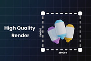 Back to School 3D Icons, an Object Graphic by Artnivora.Std (Thumbnail 3 of 4)