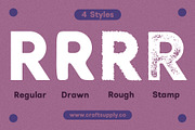 Radeil Vintage – Sans Serif Font, a Sans Serif Font by Craft Supply Co. (Thumbnail 2 of 8)