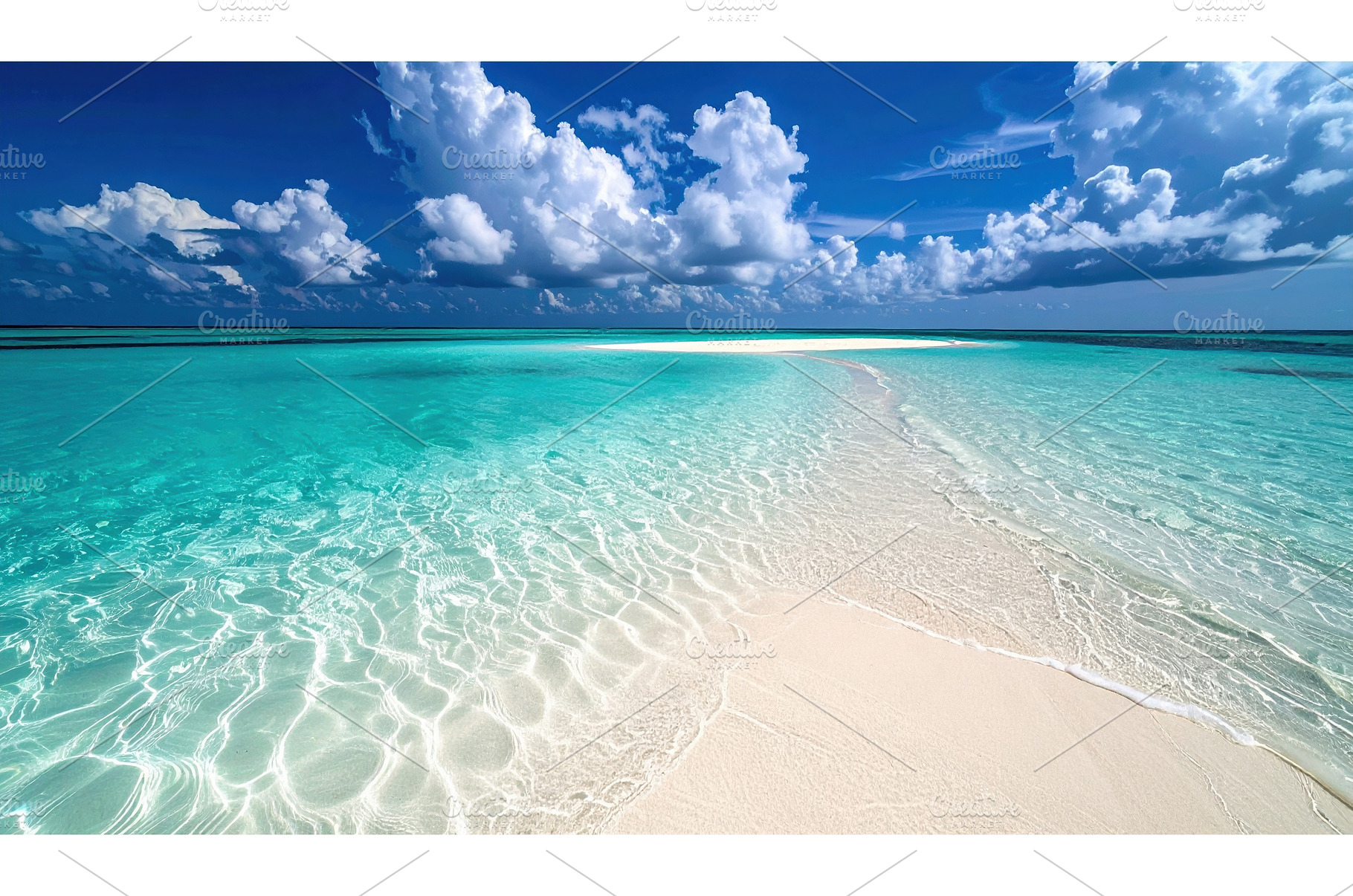 Tropical beach with turquoise water, a Nature Photo by Igor Tichonow