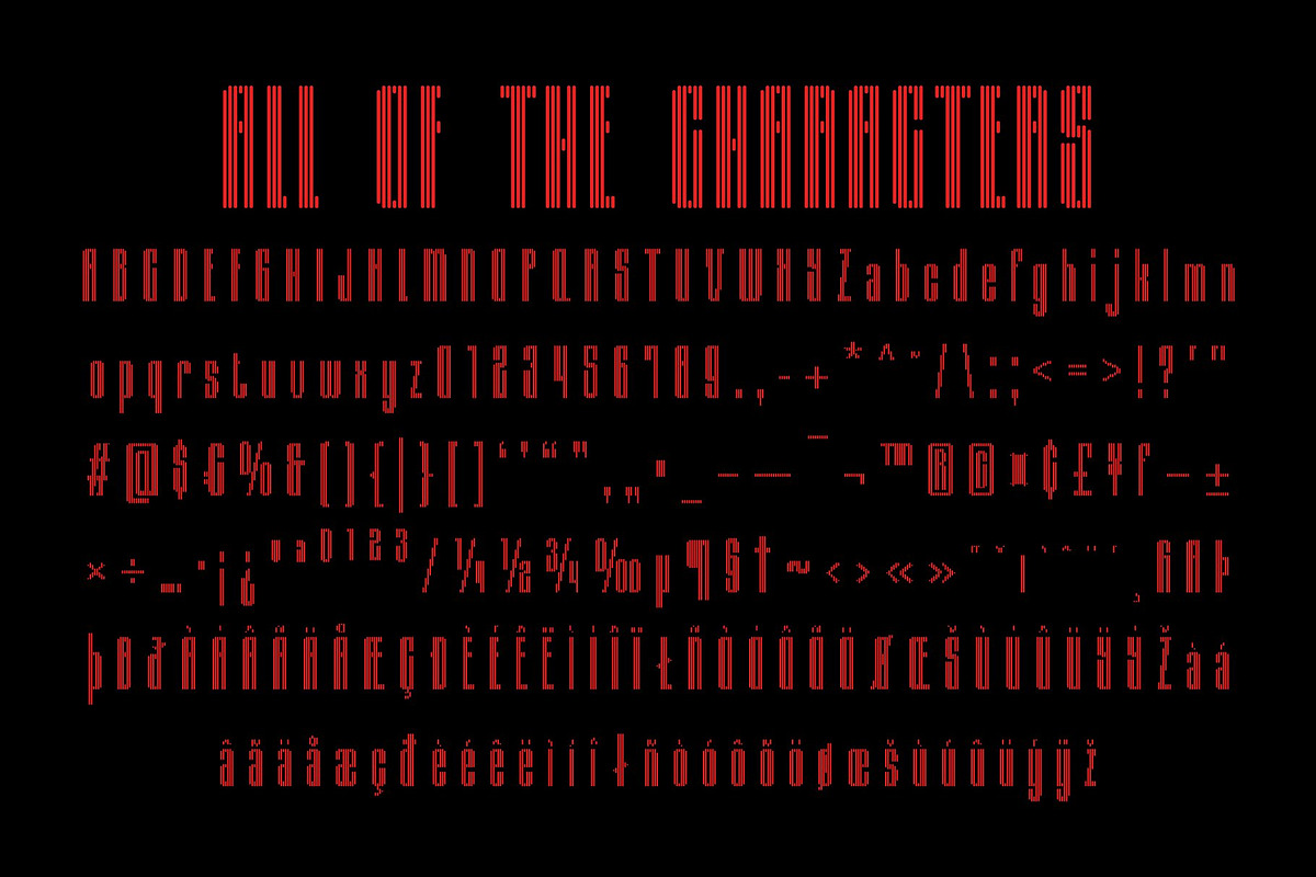 Albercio Lined, a Sans Serif Font by Craft Supply Co. (Photo 8 of 8)