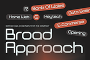 Golgix - Modern Corporate Font, a Sans Serif Font by RagamKata (Thumbnail 5 of 12)