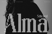 CS Alma Stitched, a Serif Font by Craft Supply Co. (Thumbnail 1 of 8)