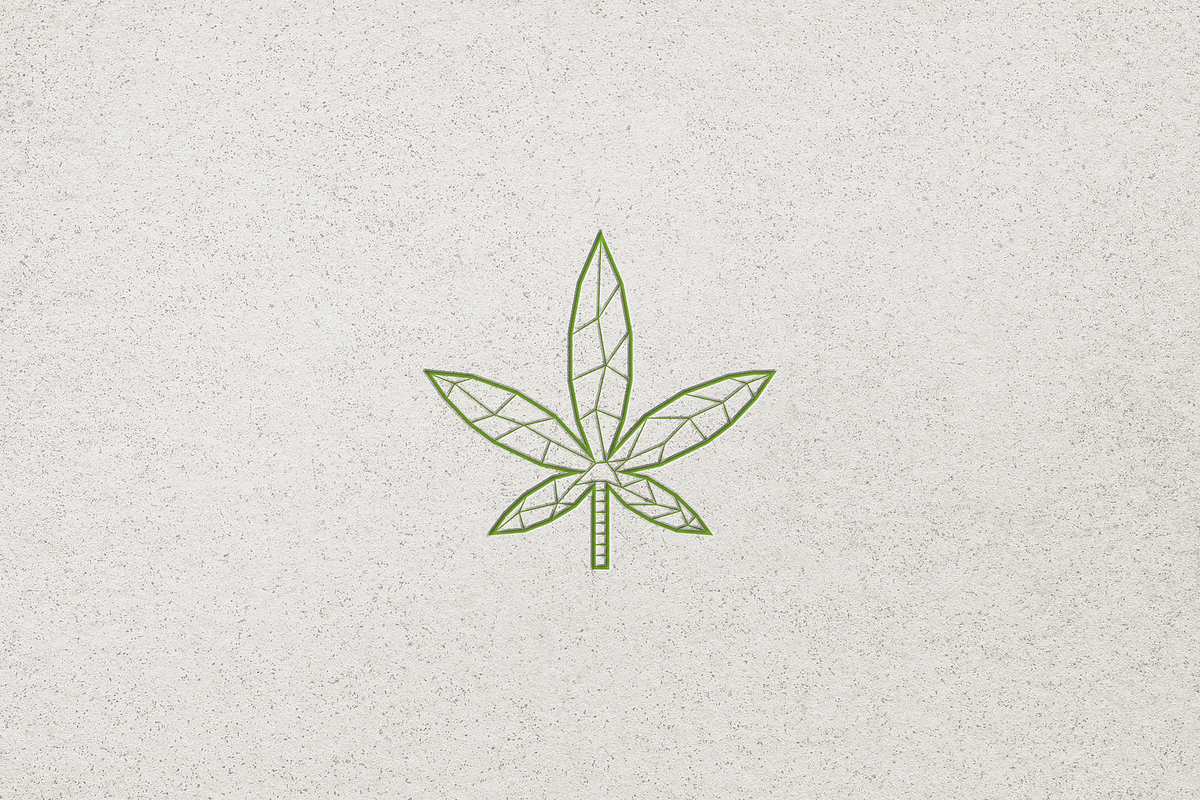 Geometric Minimalist Cannabis Logo, a Branding & Logo Template by Luxury Logos (Photo 4 of 4)
