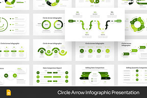 Circle Infographic GSlides PPoint, a Presentation Template by Fit-tee