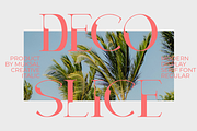 Decoslice, a Serif Font by Muksal Creative (Thumbnail 1 of 10)