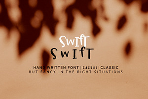 Swift French Marker Font Squiggles