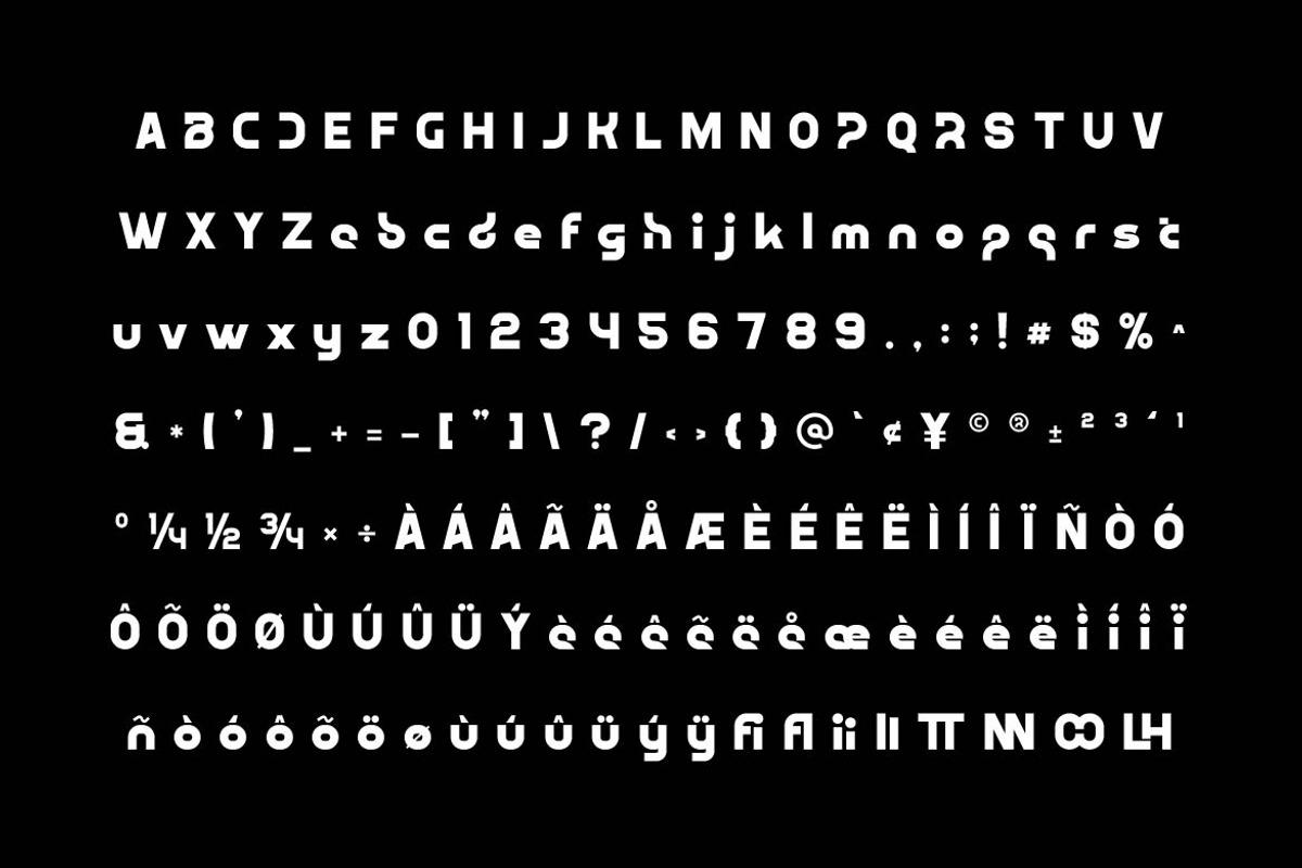 Toroto Bold Round Logo Font, a Sans Serif Font by Artiveko (Photo 2 of 8)