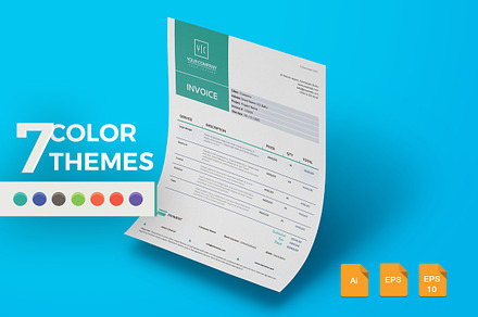 Clean Invoice Template
