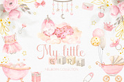 My little girl. Watercolor collectio, an Object Graphic by Ana-Sakuta (Thumbnail 1 of 22)
