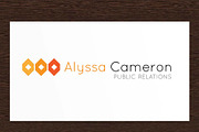Alyssa Cameron PR Logo - PSD, a Branding & Logo Template by Studio 365 Designs (Thumbnail 2 of 2)