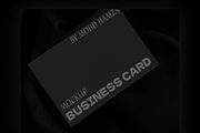Luxury Black Business Card Mockup PS, an Advertising Mockup by MD.HAMZA.DESIGNS (Thumbnail 4 of 4)