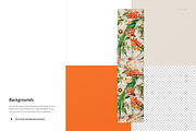 Crepe de Chine Silk Scarf Mockup Set, a Mask Mockup by creatsy5 (Thumbnail 6 of 8)