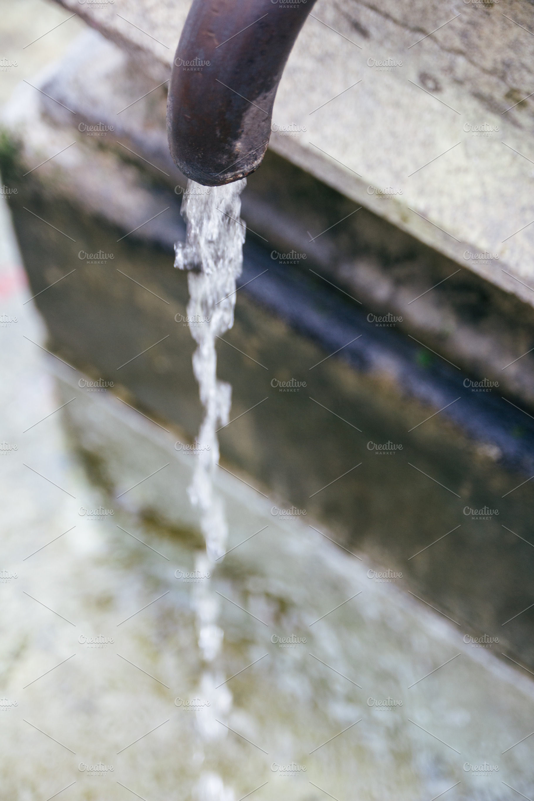 Water featuring beautiful, brass, and clean, an Abstract Photo by Am.Benitez Estudio