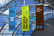 Hanging Banner Mockup, a Mockup by graphicook (Thumbnail 4 of 4)