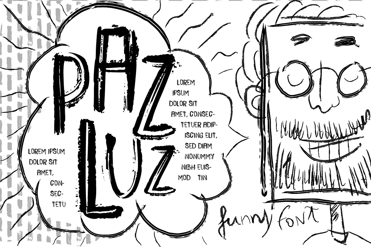 PAZELUZ, a Handwritten Font by vtks design (Photo 1 of 5)