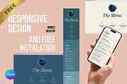 Online Menu Restaurant - Canva, a Wireframe Template by vikes.art (Thumbnail 3 of 3)