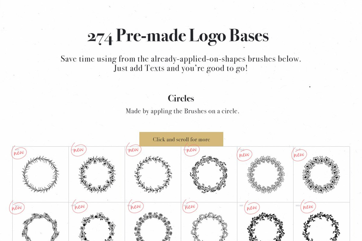 3 in 1 Floral Kit Bundle, a Branding & Logo Template by VladCristea (Photo 10 of 30)