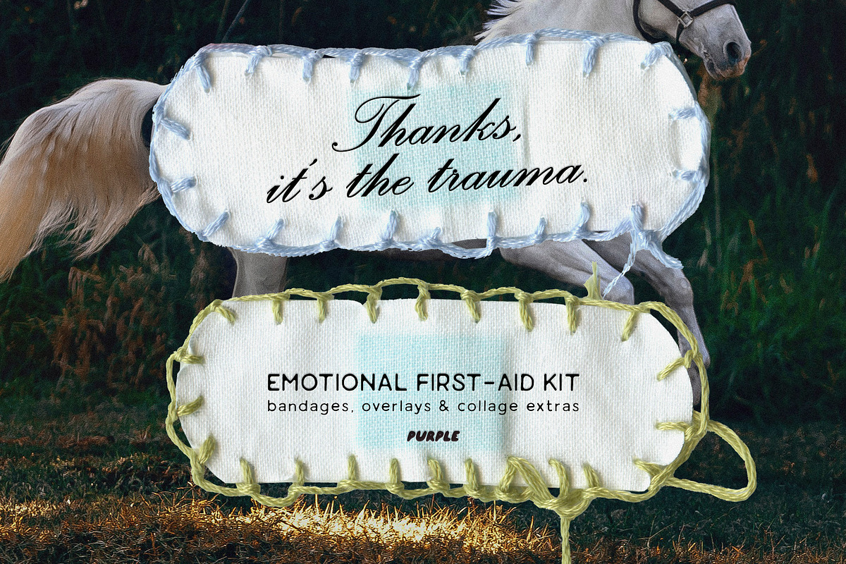 Thanks, it's the trauma: collage, an Object Graphic by Purple (Photo 6 of 11)